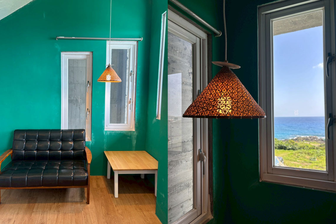 海洋房-窗戶沙發一角